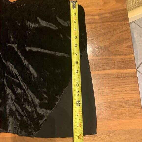 J Brand, NWT, crushed velvet cami, sheer back panel, Sz M, viscose and silk, NWT - Picture 9 of 16